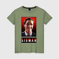 Женская футболка Sigman