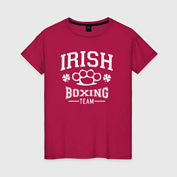 Женская футболка Ирландский бокс