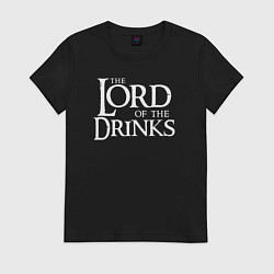 Женская футболка Повелитель напитков