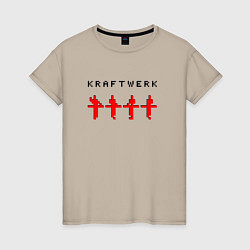 Женская футболка Kraftwerk - three d