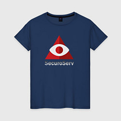 Женская футболка SecuroServ - private security organization