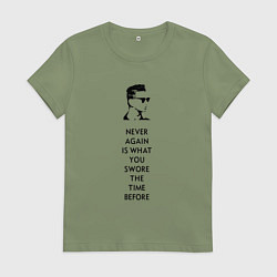 Женская футболка Depeche Mode - Never again