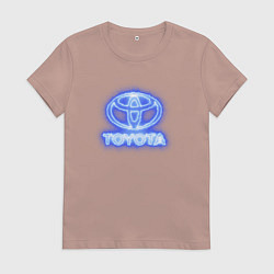 Женская футболка Toyota neon