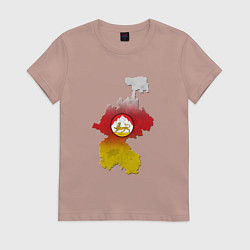 Женская футболка Осетия и герб