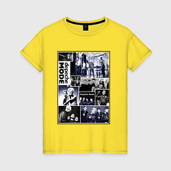 Женская футболка Depeche Mode - Collage