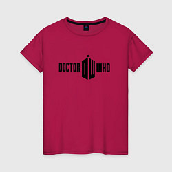 Женская футболка Тардис доктора
