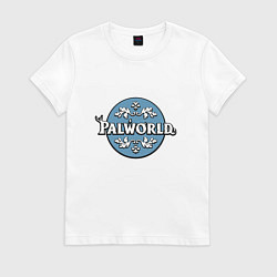 Женская футболка Palworld узоры