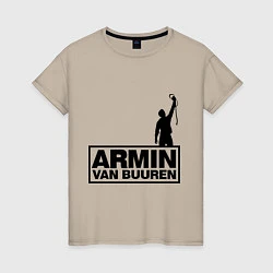 Женская футболка Armin van buuren