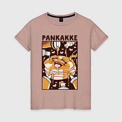 Женская футболка Блинчики - pancakes ahegao