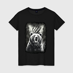 Женская футболка Большой Медведь