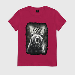 Женская футболка Большой Медведь