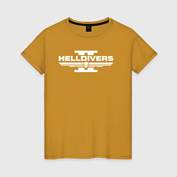 Женская футболка Helldivers 2: Logo