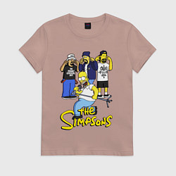 Женская футболка Simpsons - Cypress hill