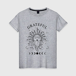 Женская футболка Grateful