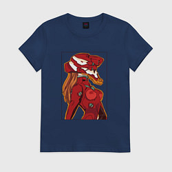 Женская футболка Аска Лэнгли