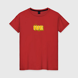 Женская футболка Ive K-pop