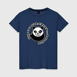 Женская футболка Хорошо там где мы, а не нас - панда