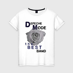 Женская футболка Depeche Mode - best of band