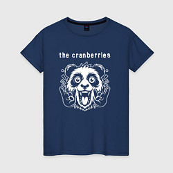 Женская футболка The Cranberries rock panda