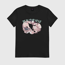 Женская футболка Шепот сердца - студия Гибли