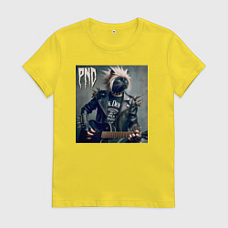 Женская футболка Cool cat - punks not dead