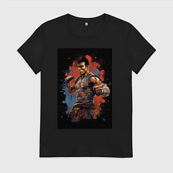 Женская футболка Тайский боец