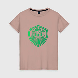 Женская футболка Логотип Рыцарского замка
