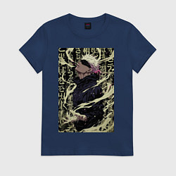 Женская футболка Магическая битва Сатору Годзё