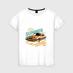 Женская футболка My Summer Car Toyota Corolla