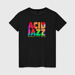 Женская футболка Acid jazz colorful