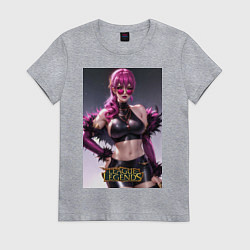 Женская футболка Akali Kda League Of Legends