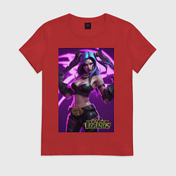 Женская футболка League of Legends Akali Kda