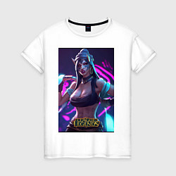 Женская футболка League of Legends Akali Kda