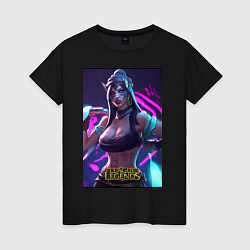 Женская футболка League of Legends Akali Kda