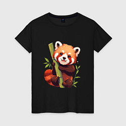 Женская футболка The Red Panda