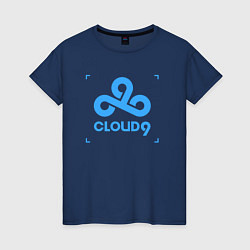 Женская футболка Cloud9 - tecnic blue