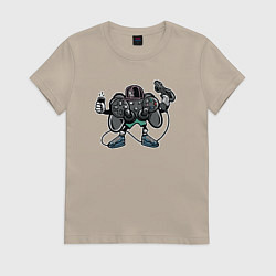 Женская футболка Геймер