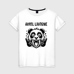 Женская футболка Avril Lavigne - rock panda