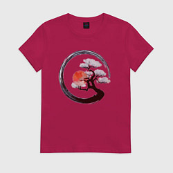 Женская футболка Сакура Япония