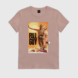 Женская футболка Эмили Блант и Райан Гослинг каскадеры