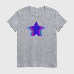 Женская футболка Звезда в перспективе
