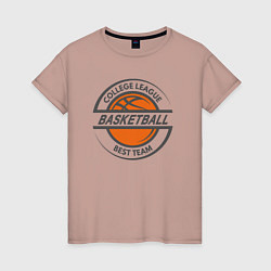 Женская футболка Basketball best team