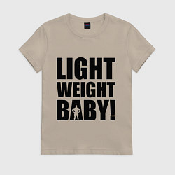Женская футболка Light weight baby