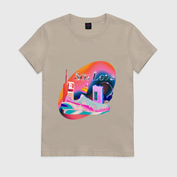 Женская футболка 80s Love