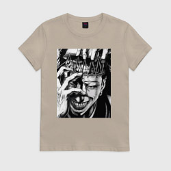 Женская футболка Магическая битва Сугуру Гэто