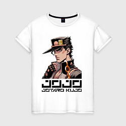 Женская футболка Jotaro Kujo - Jojo ai art