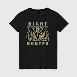 Женская футболка Night hunter