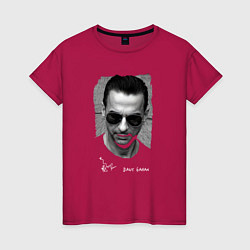 Женская футболка Depeche Mode - Dave Gahan face