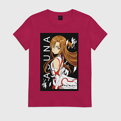 Женская футболка Асуна Юки мечник