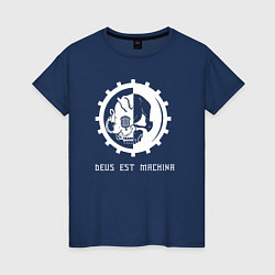Женская футболка Deus est machina